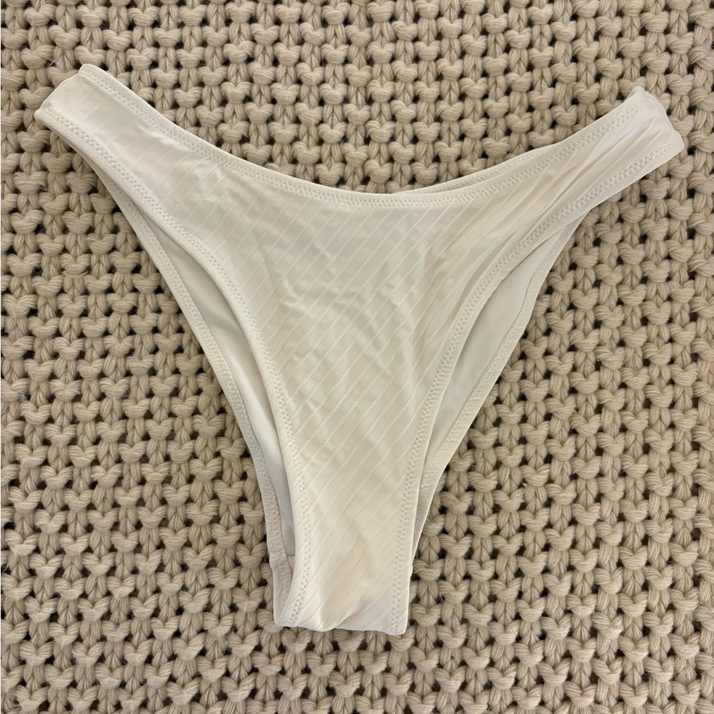H&M white Bikini Bottom